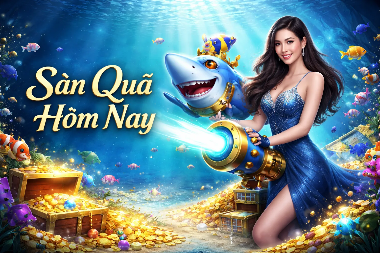 Giao diện chơi bắn cá thân thiện của KV888 App