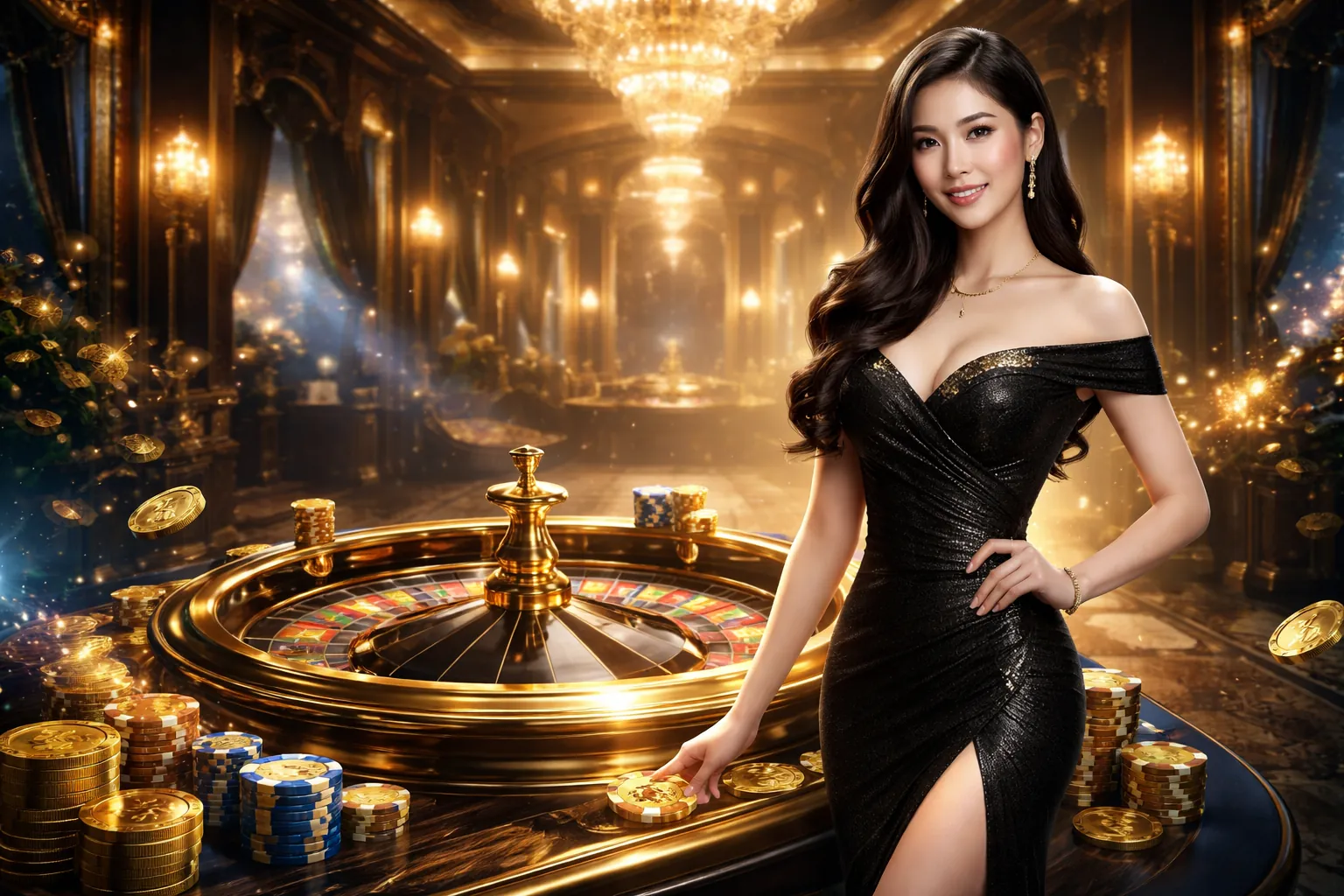Chọn trò chơi và bắt đầu chơi casino
