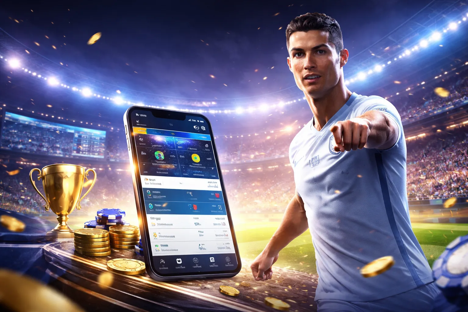 Sòng bạc trực tuyến KV888 App với các trò chơi casino hấp dẫn